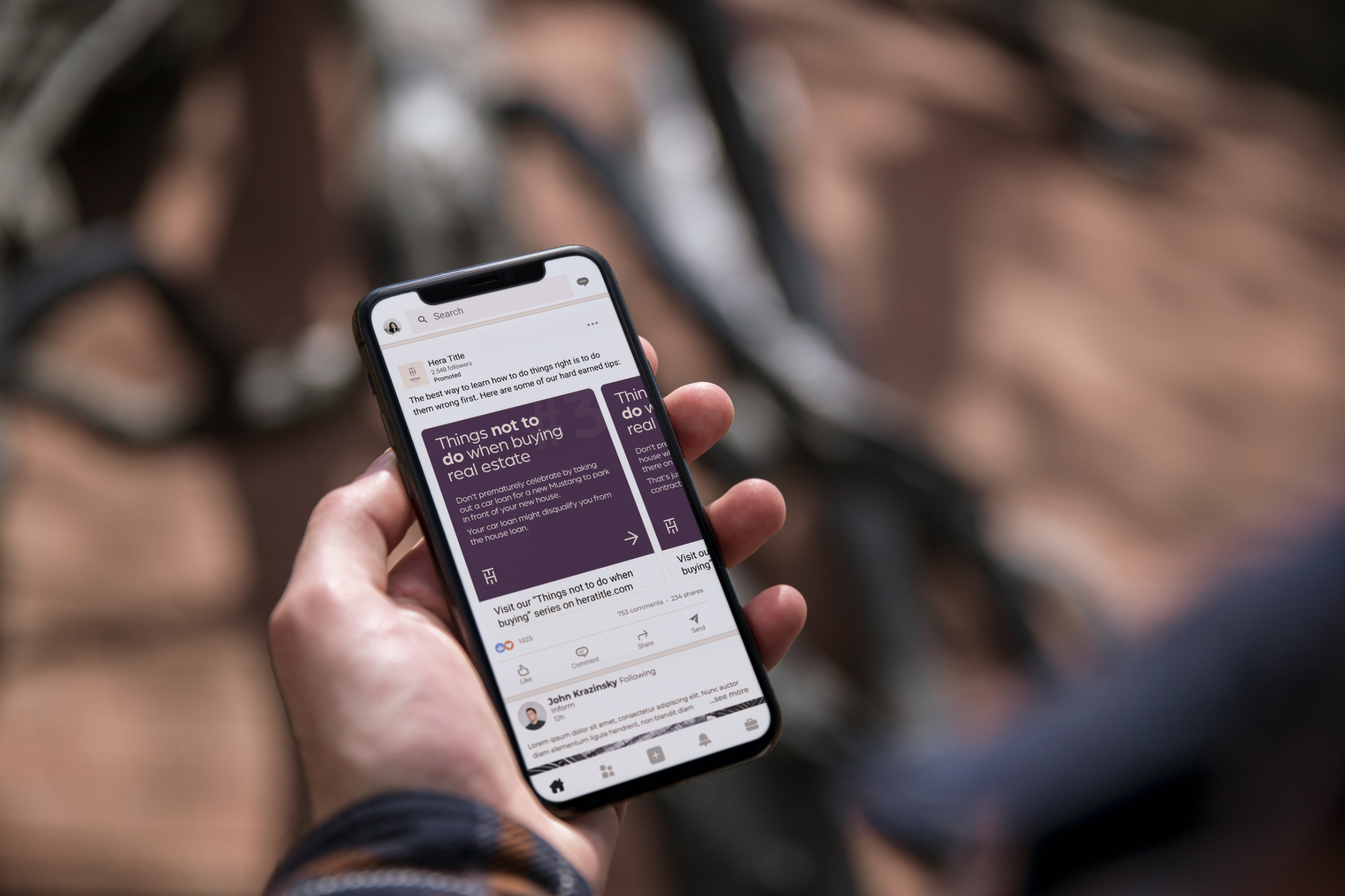 Hera Title social media application