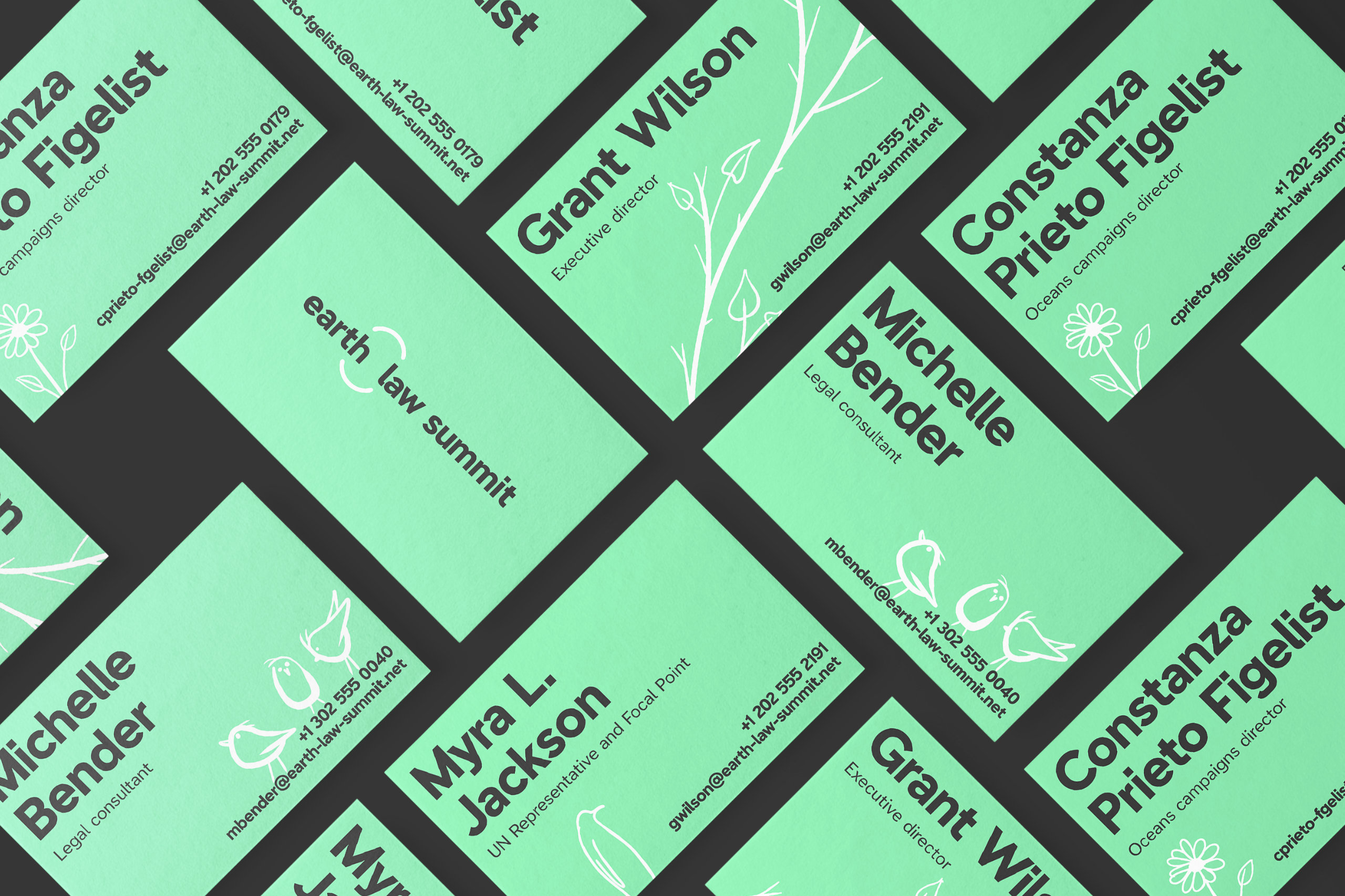 Earth Law Summit stationery 2