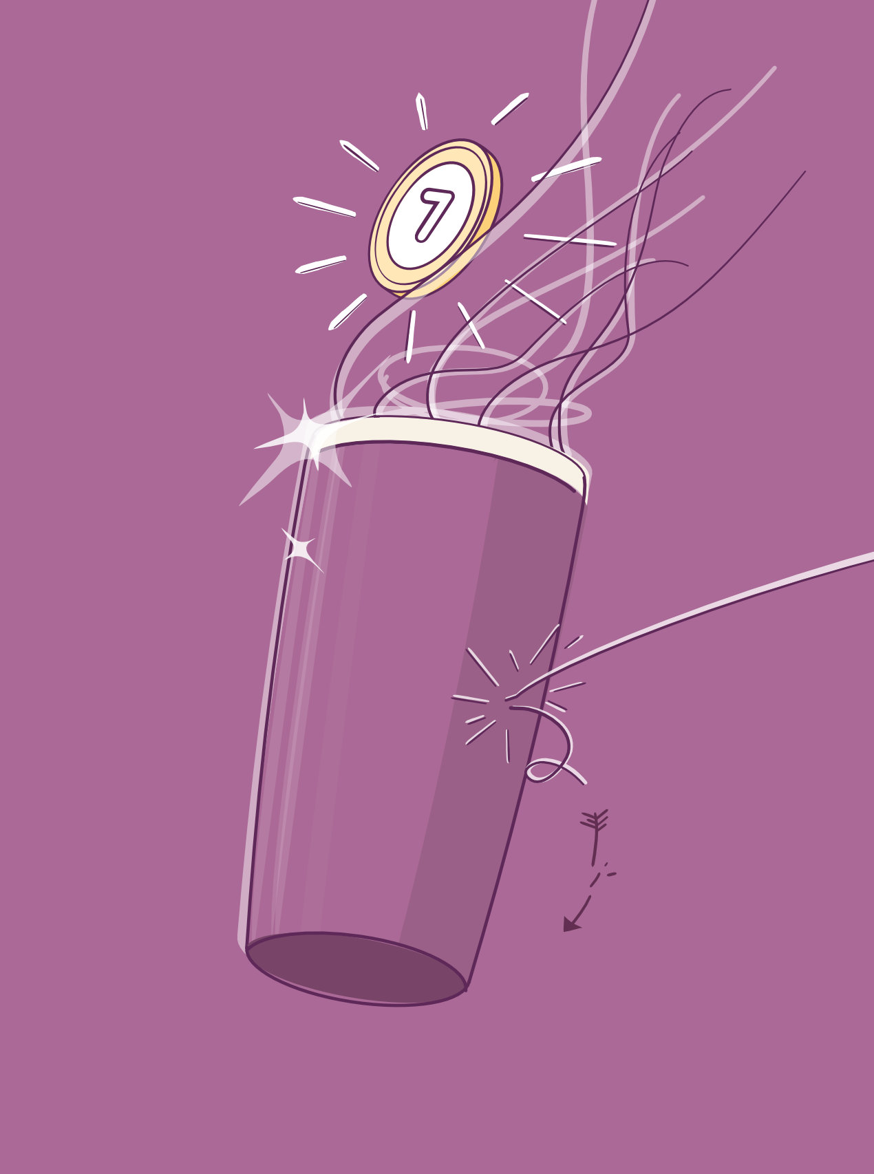 Reusify cup illustration 2.