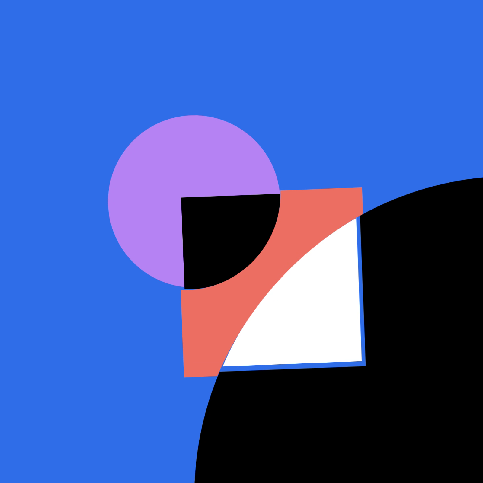 "Perspective" composition.